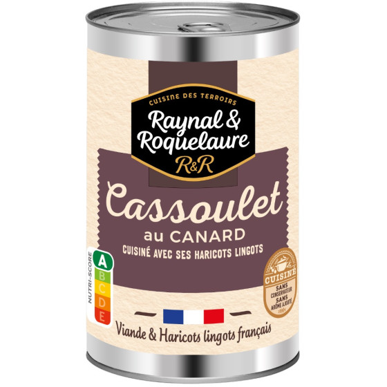 CASSOULET AU CANARD RAYNAL ET ROQUELAURE 420G