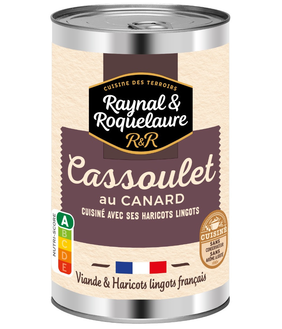 CASSOULET AU CANARD RAYNAL ET ROQUELAURE 420G