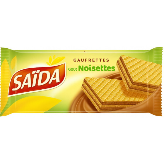GAUFRETTES SAIDA GOÛT NOISETTE 100G