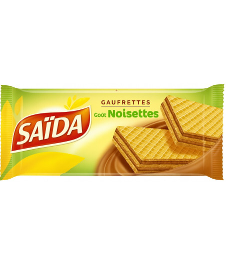 GAUFRETTES SAIDA GOÛT NOISETTE 100G