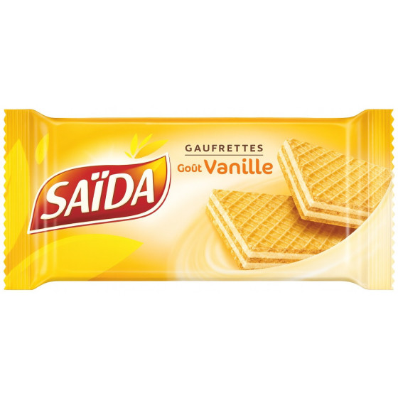GAUFRETTES GOÛT VANILLE SAIDA 100G