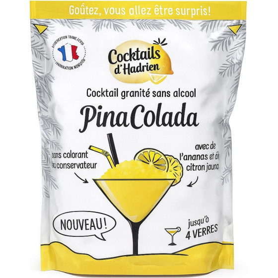 PINA COLADA GRANITE SANS ALCOOL COCKTAILS D'HADRIEN 60CL