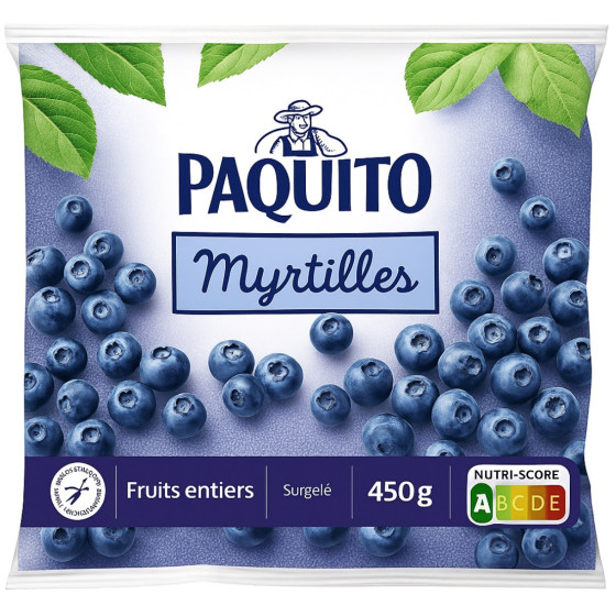 MYRTILLES PAQUITO 450G
