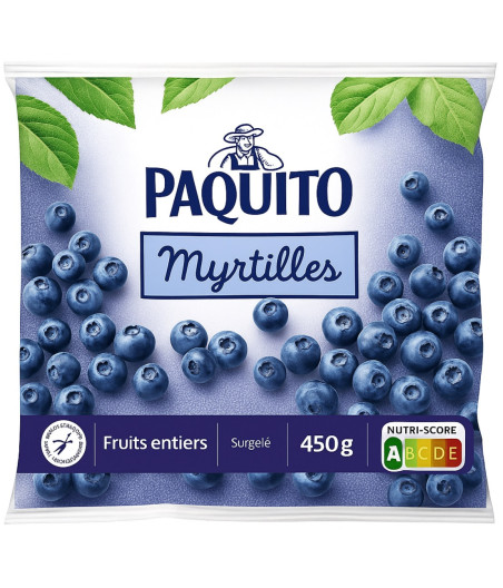 MYRTILLES PAQUITO 450G