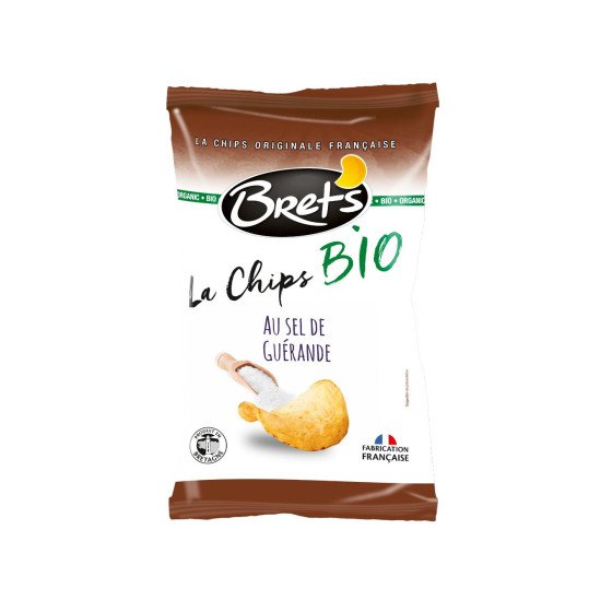 LA CHIPS BIO AU SEL DE GUERANDE BRETS 100G