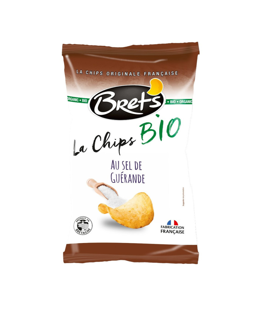 LA CHIPS BIO AU SEL DE GUERANDE BRETS 100G