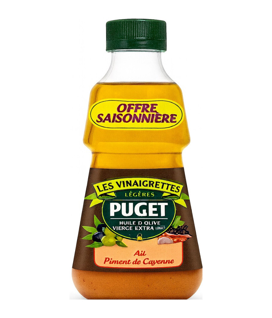 VINAIGRETTE PUGET LEGERE AIL PIMENT D'ESPELETTE 33 CL