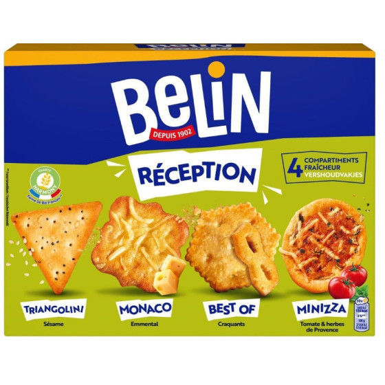ASSORTIMENT DE CRACKERS BELIN 380G