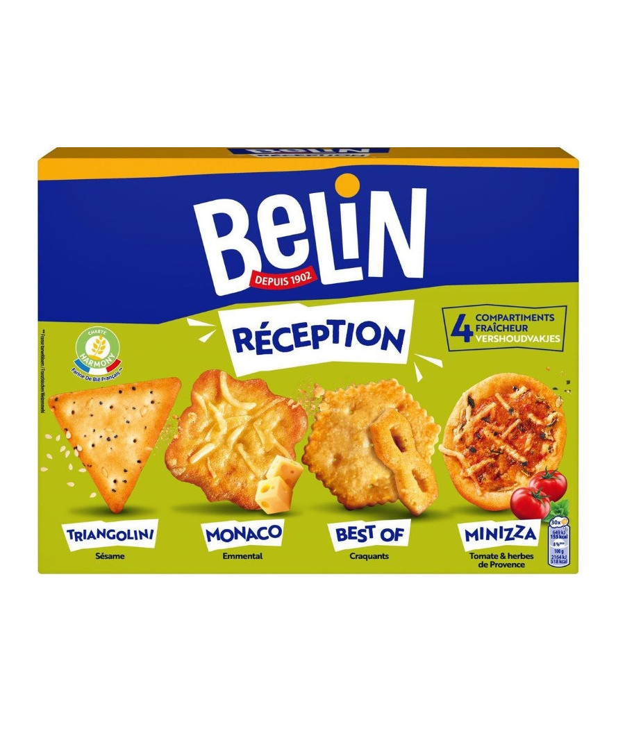 ASSORTIMENT DE CRACKERS BELIN 380G