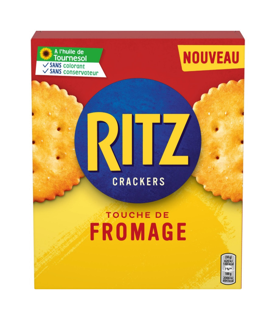CRACKERS FROMAGE RITZ 200G