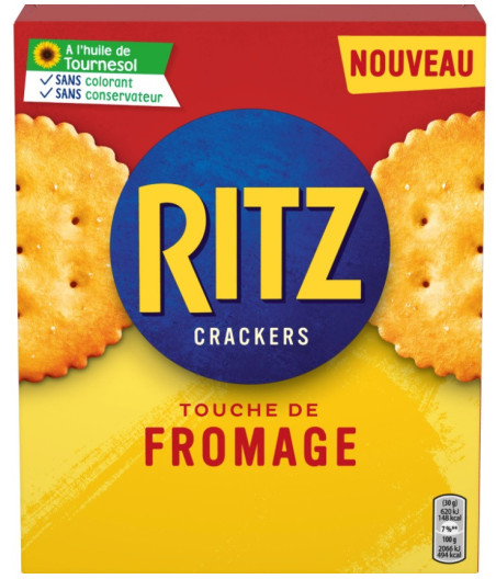 CRACKERS FROMAGE RITZ 200G