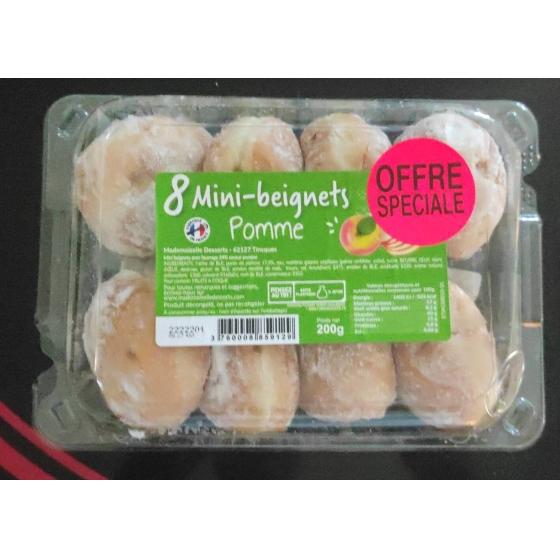 8 MINI-BEIGNETS POMME 200 G