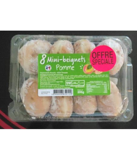8 MINI-BEIGNETS POMME 200 G