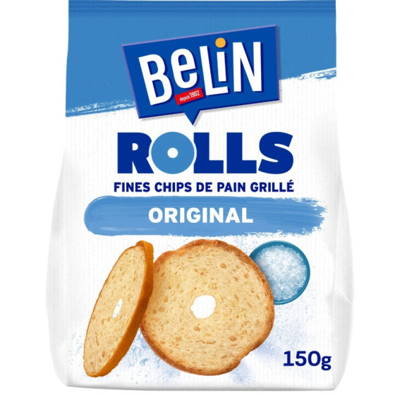 FINES CHIPS DE PAIN GRILLE BELIN 150G