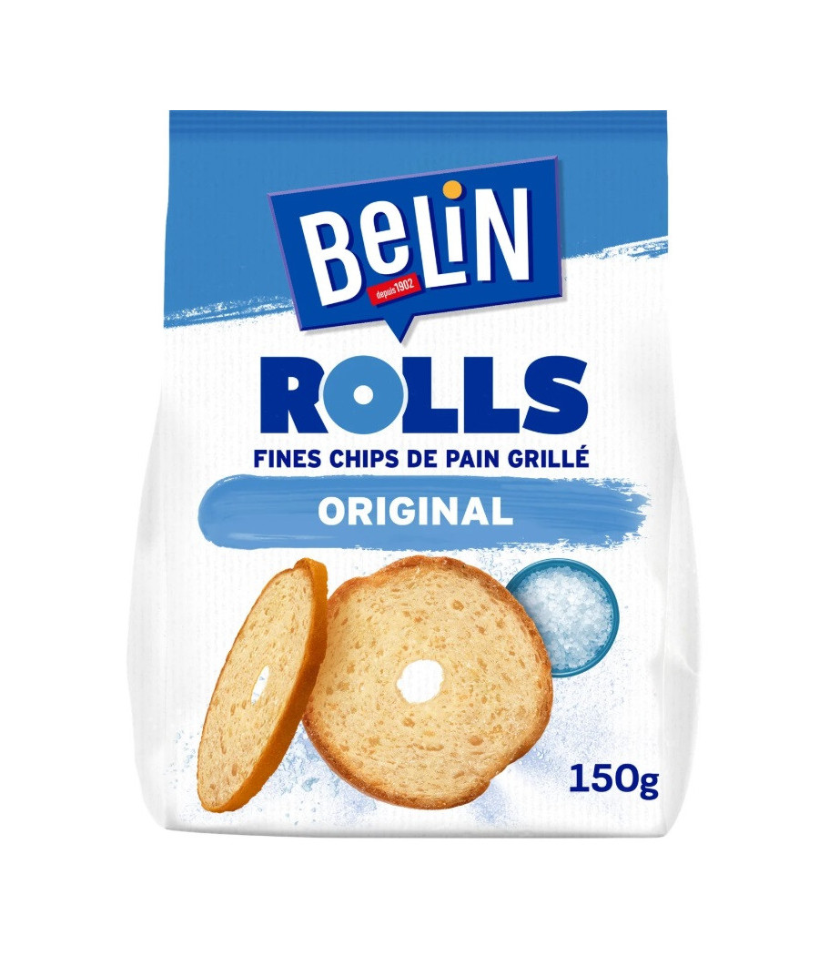 FINES CHIPS DE PAIN GRILLE BELIN 150G