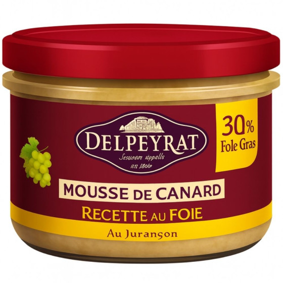 MOUSSE DE CANARD JURANCON DELPEYRAT 180G