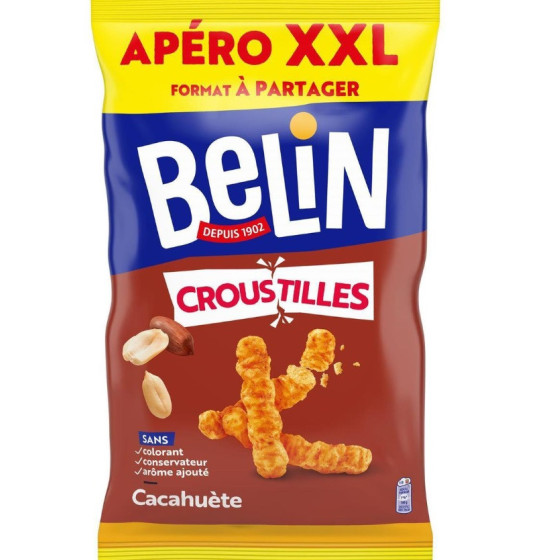 BISCUITS APERITIFS SAVEUR CACAHUETES CROUSTILLES BELIN 260G