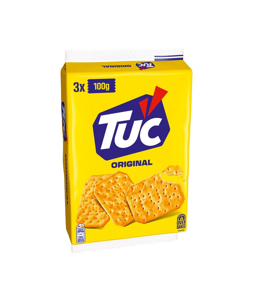 BISCUITS APERITIFS CRACKERS TUC LU 3X100G