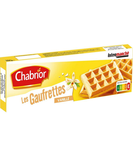 GAUFRETTES CHABRIOR VANILLE 150G