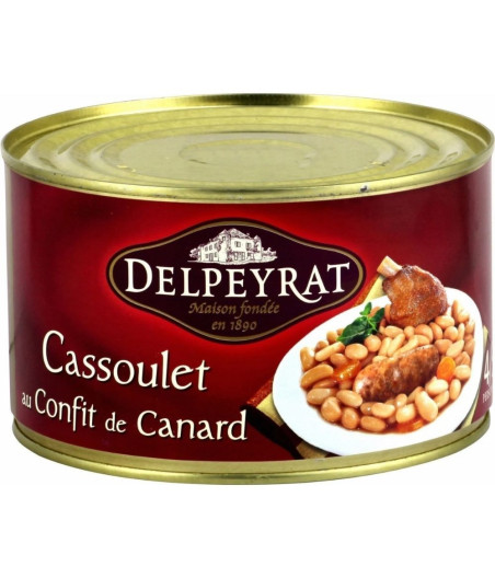 CASSOULET AU CONFIT DE CANARD DELPEYRAT 1500G