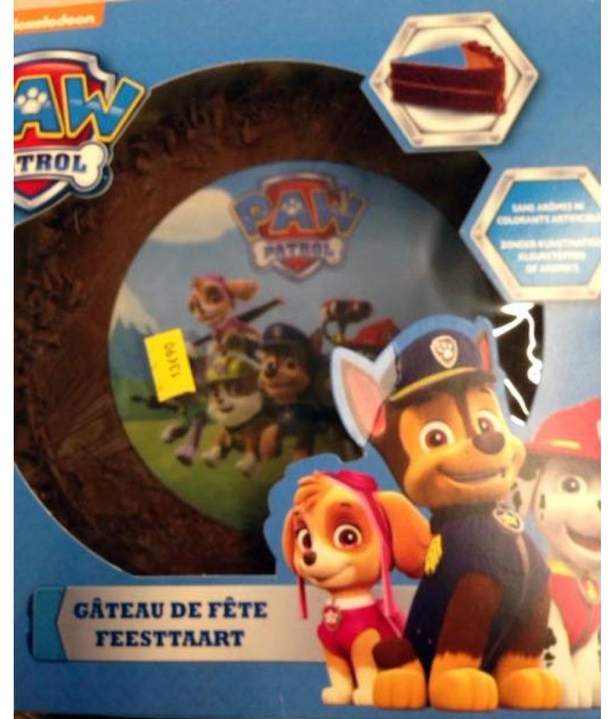 GATEAU DE FETE PAT PATROUILLE 750 G