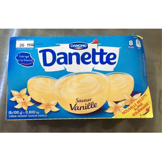 DANETTE VANILLE 800 G