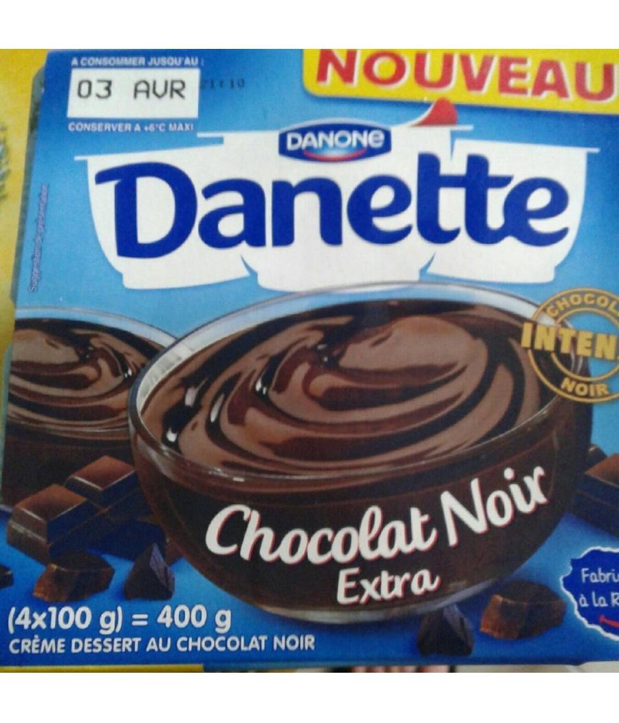 DANETTE CHOCOLAT NOIR 400 G