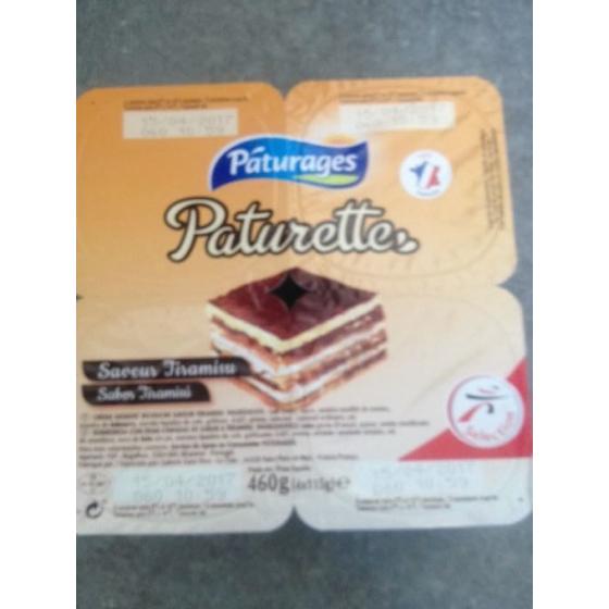PATURETTE SAVEUR TIRAMISU 4 X 115G