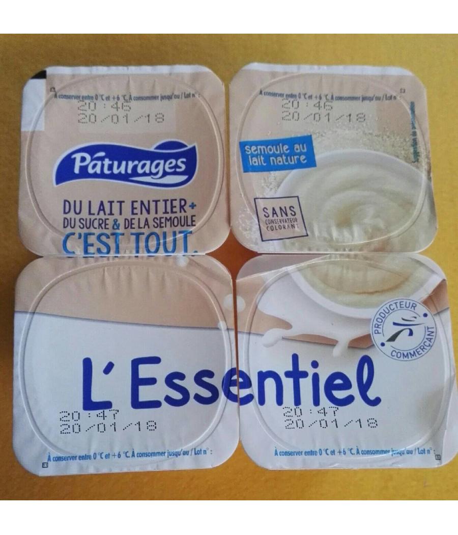 SEMOULE AU LAIT NATURE 400 G
