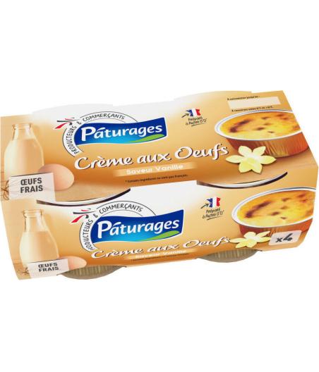CREME AUX OEUFS SAVEUR VANILLE 4X100G 400 G