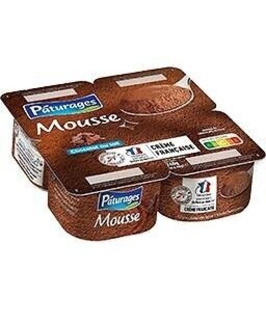 MOUSSE AU CHOCOLAT AU LAIT 4X60G 240 G