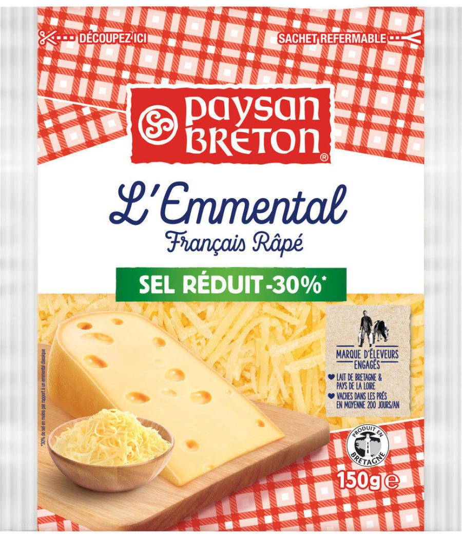 FROMAGE EMMENTAL RAPE SEL REDUIT 150G