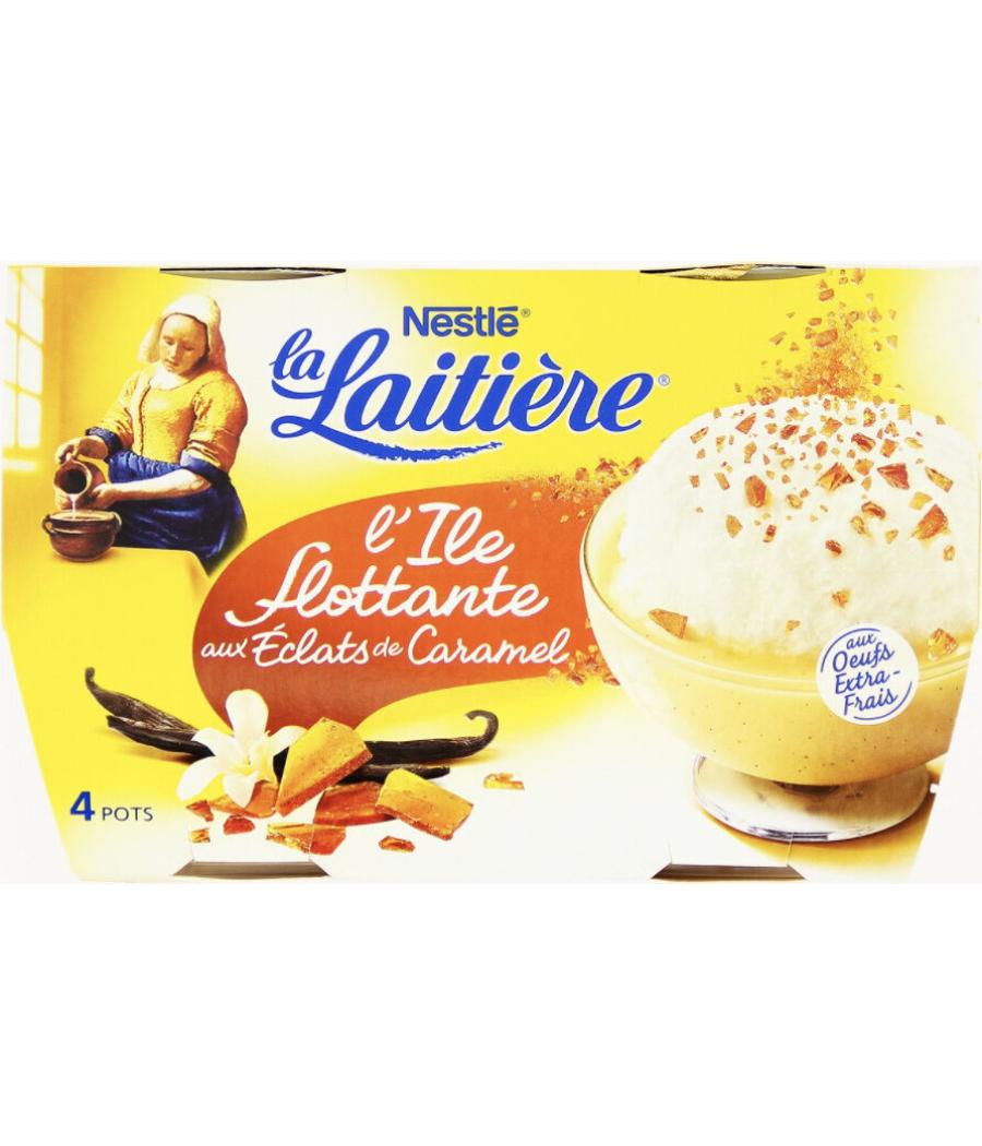 L\'ILE FLOTTANTE AUX ECLATS DE CARAMEL 400 G (4 * 100 G)