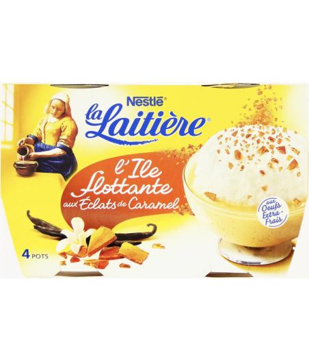 L\'ILE FLOTTANTE AUX ECLATS DE CARAMEL 400 G (4 * 100 G)