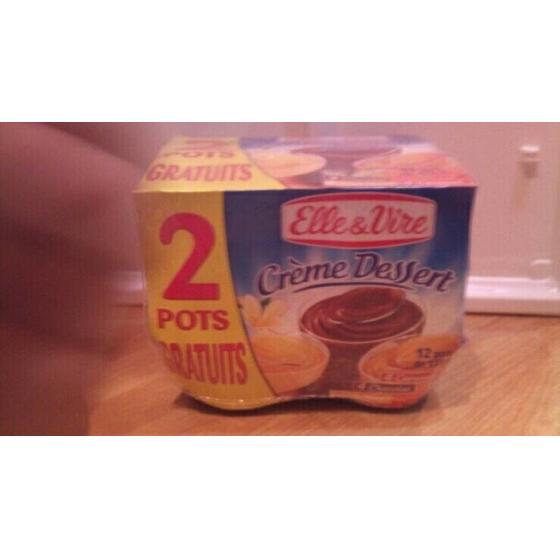 CREME DESSERT 12 POTS DE 125GRS 1,5 KG