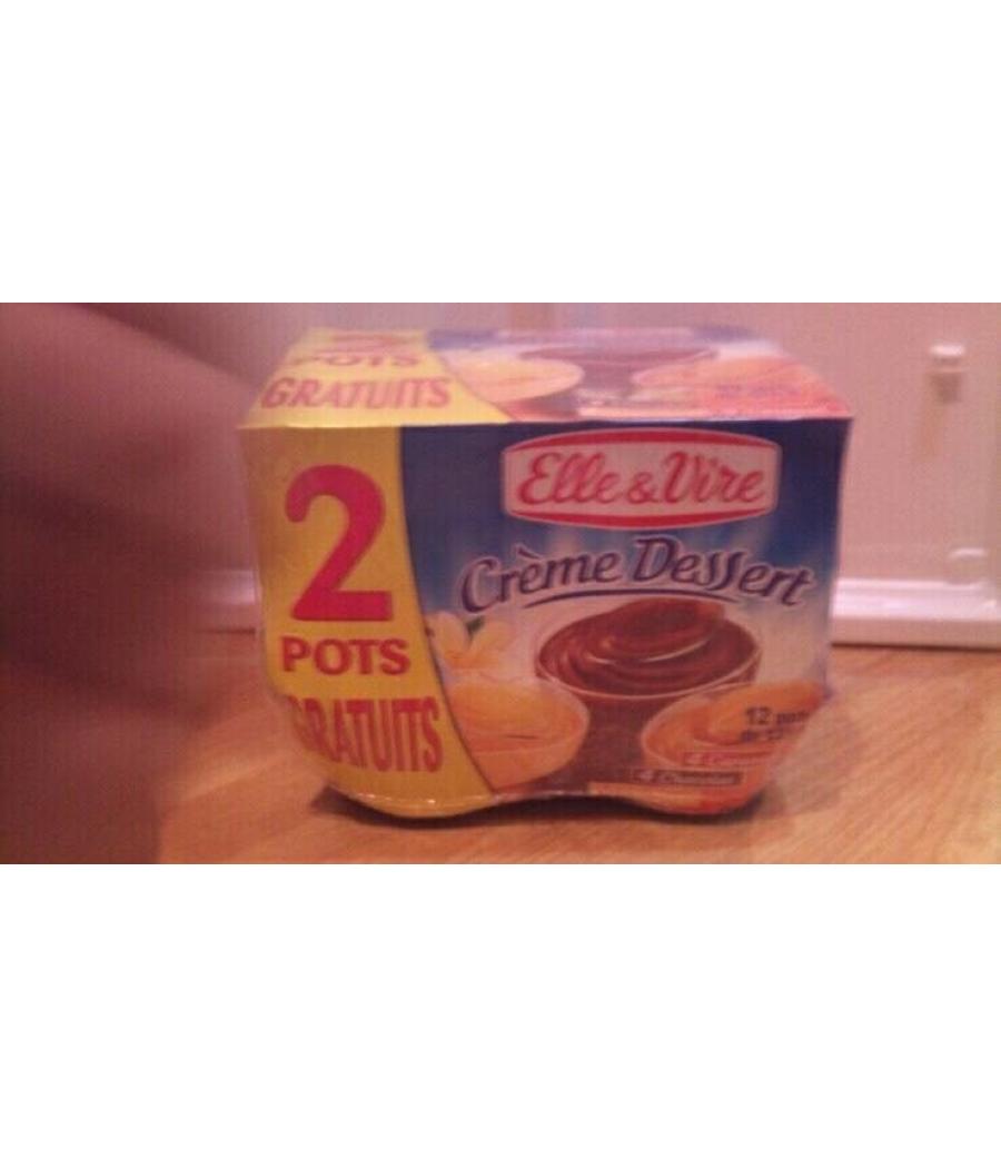 CREME DESSERT 12 POTS DE 125GRS 1,5 KG
