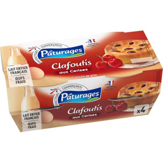 CLAFOUTIS AUX CERISES 4X85G 340 G