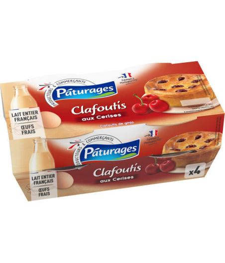 CLAFOUTIS AUX CERISES 4X85G 340 G