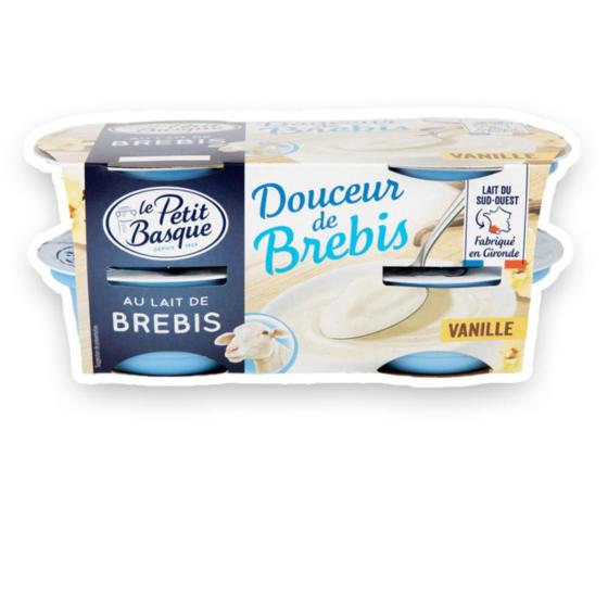 DOUCEUR DE BREBIS VANILLE 400 G (4 X 100 G)