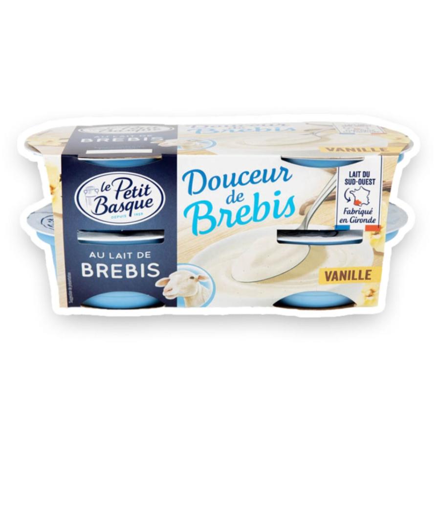 DOUCEUR DE BREBIS VANILLE 400 G (4 X 100 G)
