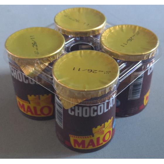 EMPRESURE AU CHOCOLAT 4*125 G