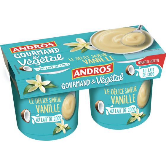 GOURMAND & VEGETAL DELICE VANILLE 2X120G