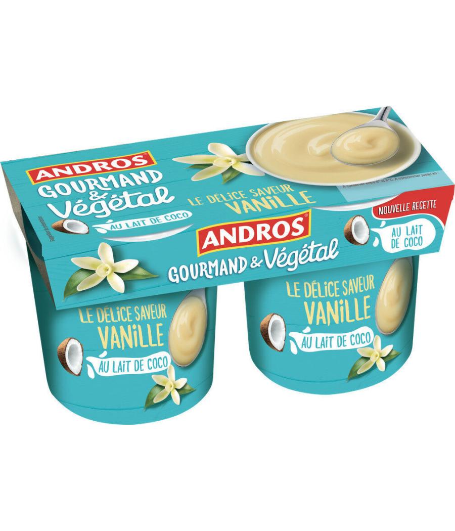 GOURMAND & VEGETAL DELICE VANILLE 2X120G