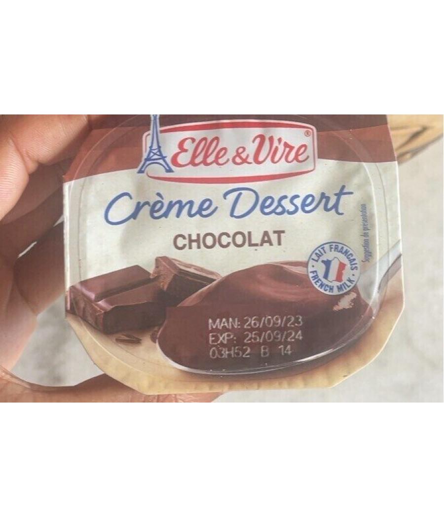 ELLE & VIRE CREME DESSERT CHOCOLAT 4 X 100 G