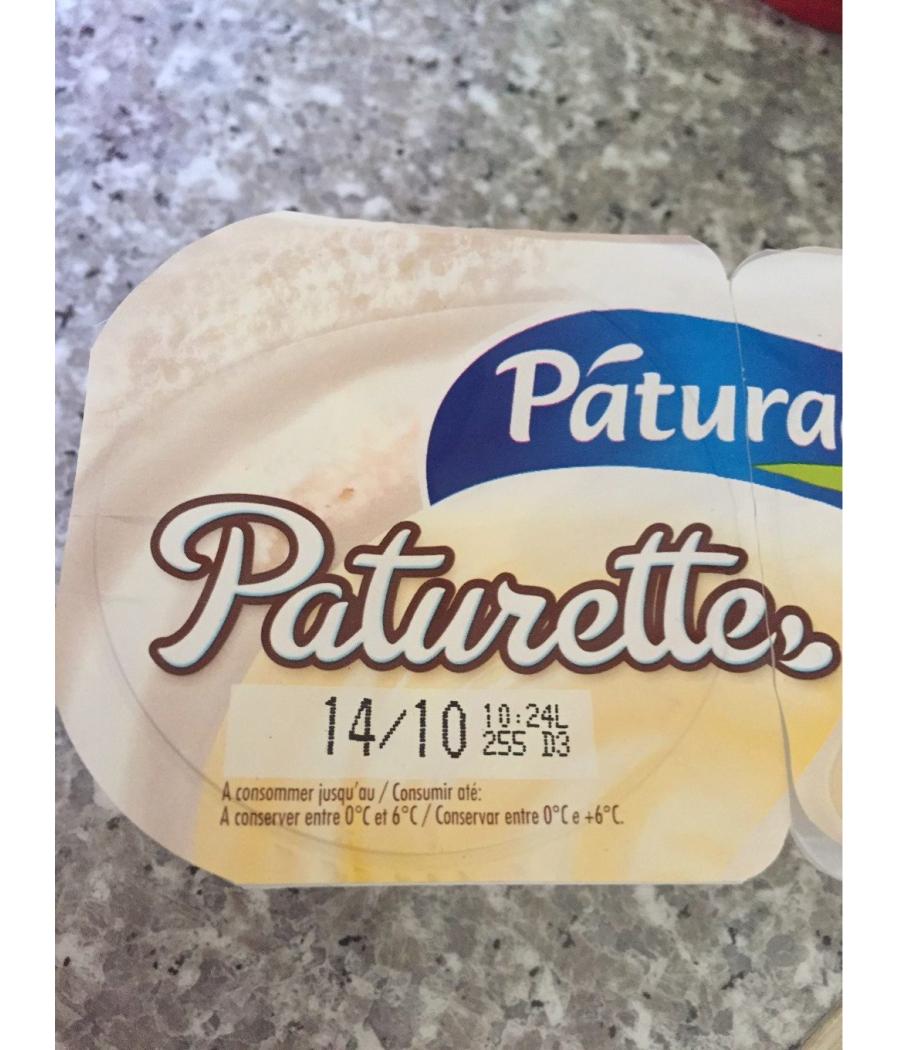 PATURETTE VANILLE 4 X 100 G