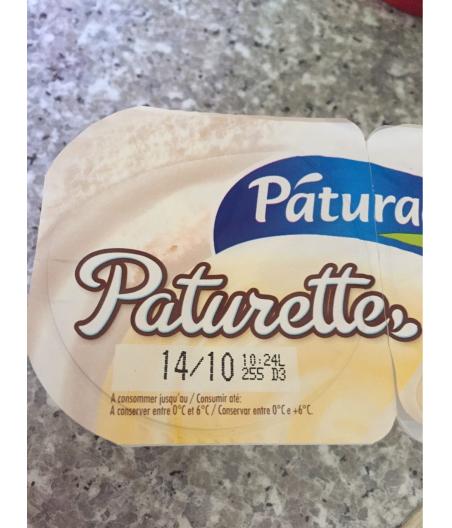 PATURETTE VANILLE 4 X 100 G