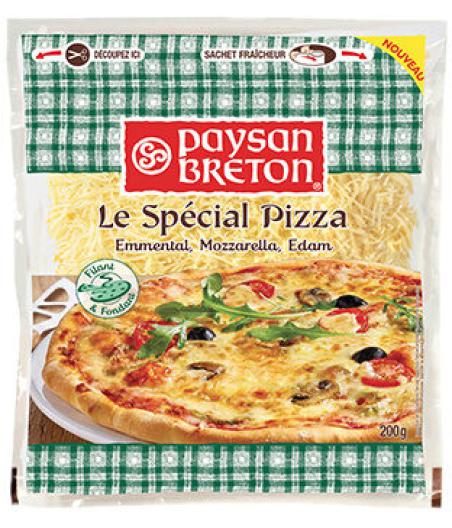 PAYSAN BRETON - LE SPECIAL PIZZA EMMENTAL, MOZARELLA, EDAM 200 G
