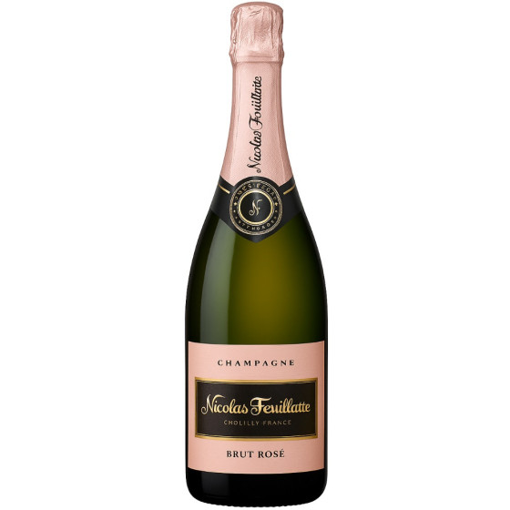 CHAMPAGNE BRUT ROSE NICOLAS FEUILLATE 75 CL