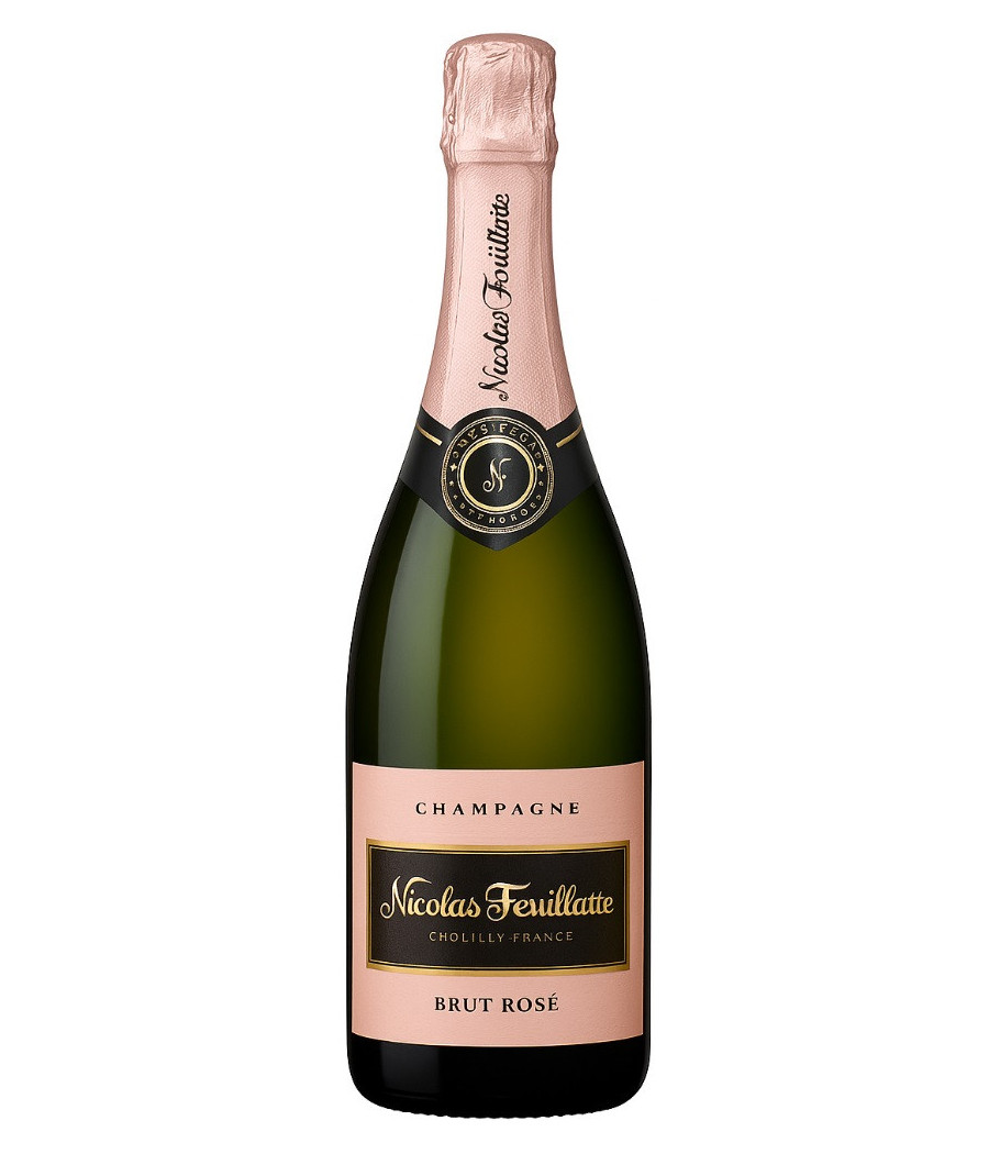 CHAMPAGNE BRUT ROSE NICOLAS FEUILLATE 75 CL
