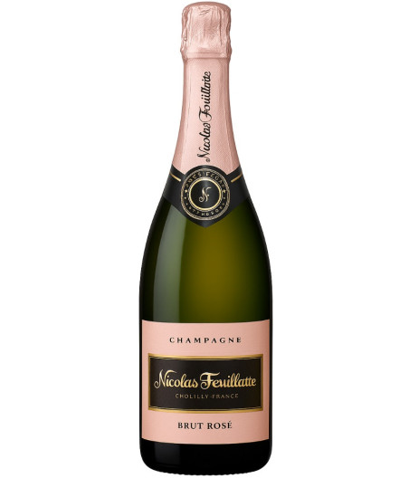 CHAMPAGNE BRUT ROSE NICOLAS FEUILLATE 75 CL